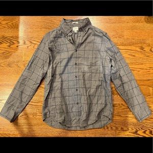 J. Crew Brushed Twill Flannel Grey Men’s Size M